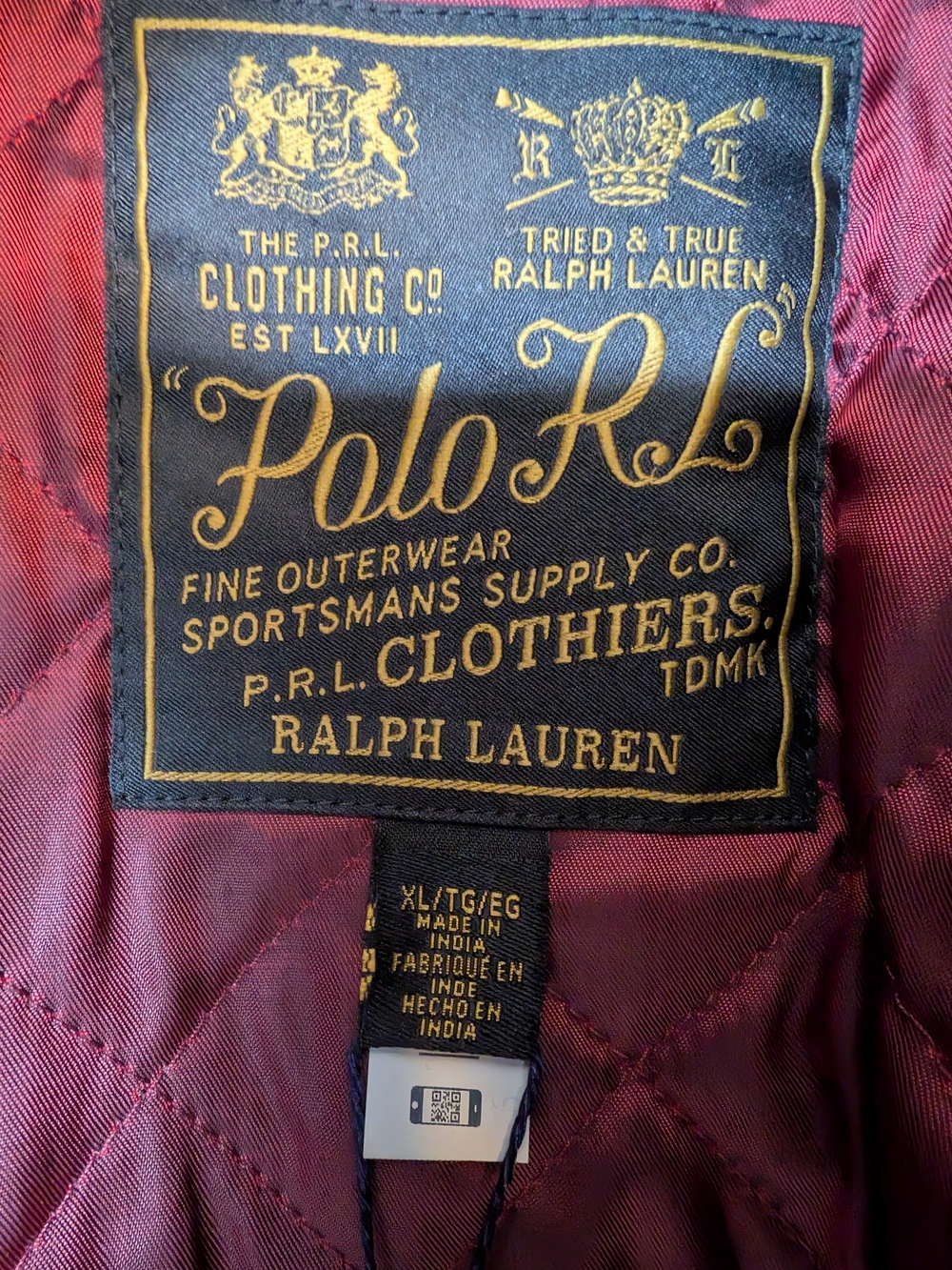 Ralph Lauren Vintage Men's Hand Painted Brown Distressed Leather Rider Jacket - Picture 12 of 16